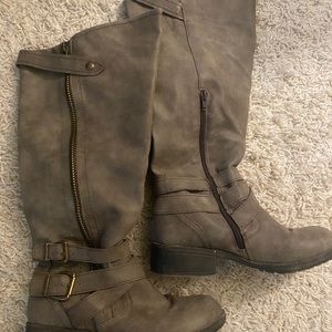 Madden Girl Wide Calf Riding Boots